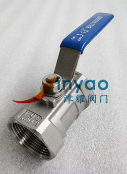 一片式螺纹球阀Q11F-16P 一片式螺纹球阀Q11F-16P