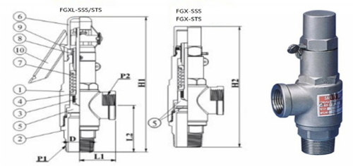 安全阀FGXL-SSS
