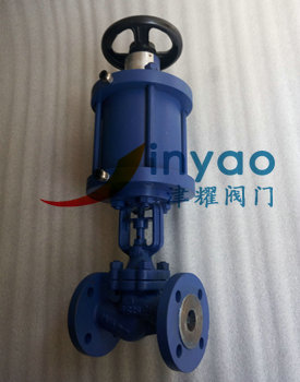 气动波纹管截止阀WJ641H-16C 气动波纹管截止阀WJ641H-16C