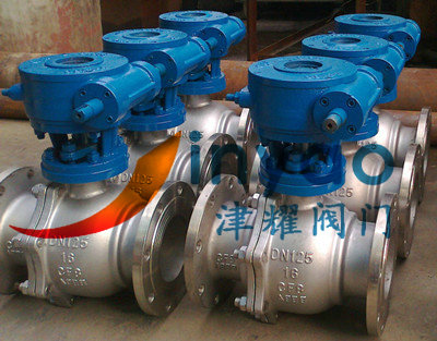 不锈钢涡轮球阀Q341F-16P/25P 上海厂家